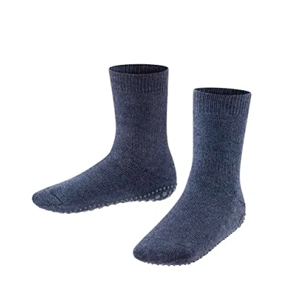 Abbildung von Falke Catspads silicone nubs improved grip Socken für Kinder, Größe: 35 38, Dark blue