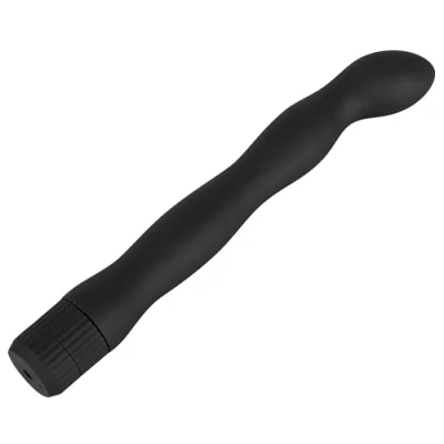 Abbildung von Wellenförmiger Analvibrator In Schwarz