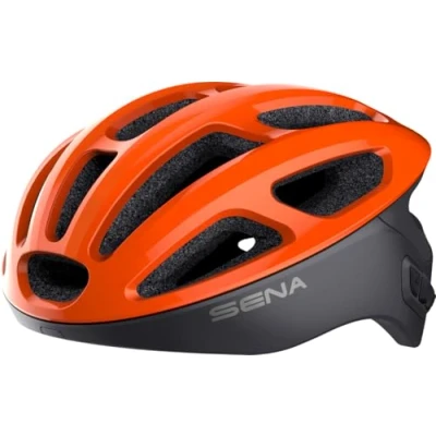 Abbildung von Sena R1 der Smarte Fahrradhelm (Electric Tangerine, L)