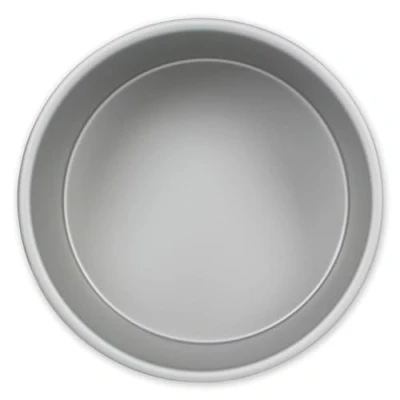 Abbildung von PME RND074 Eloxierte Aluminium Rundkuchenform 7 x 4 Zoll tief, 17.8 cm, 17 10 Silber