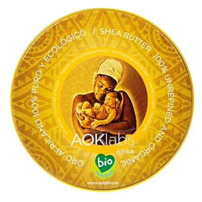 Abbildung von AOKlabs Sheabutter 100% Rein, Unraffiniertes, Intensive Pflege für Kosmetik, Haut, Haare, Fairtrade Shea butter aus Ghana, BIO, Körperbutter alle Hauttypen, organic(100 ml)