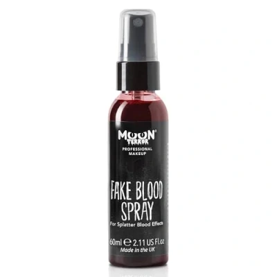 Abbildung von Moon Terror Pro FX Kunstblut Spray, SFX Make up für Halloween Vampir Zombie Theater, Spezialeffekt (Rot, 60 ml)