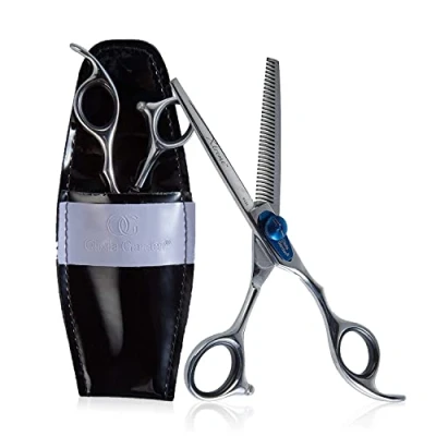 Abbildung von Olivia Garden Xtreme 6.0&quot; Effilierschere mit 35 Zähnen Rechtshänder Schere Ergonomischer Griff, Einstellbare Spannung, Perfekt zum Ausdünnen &amp; Texturieren