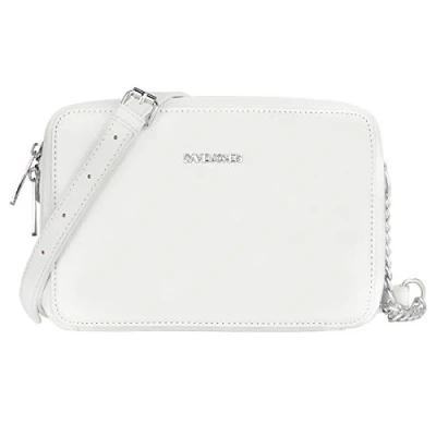 Abbildung von David Jones Damen Kleine Umhängetasche Frau Quadratische Handtasche PU Leder Kette Schultertasche Elegant Crossbody Bag Handy Tasche Mini Abendtasche Party Clutch Pochette Mode Weiß