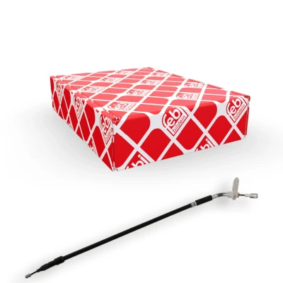 Abbildung von FEBI BILSTEIN 37267 Handbremsseil hinten links 587 MERCEDES BENZ: A Class, B Class