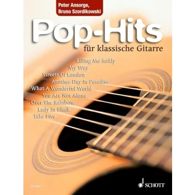 Abbildung von Pop Hits für klassische Gitarre: 23 beliebte Songs von Elvis bis Phil Collins. Gitarre. (Klassische Gitarrenhits)
