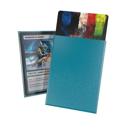 Abbildung von Ultimate Guard Cortex Matte Sleeves Standard Size (100) (66x91mm), Farbe:Petrolblau