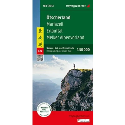 Abbildung von Ötscherland, Wander , Rad und Freizeitkarte 1:50.000, freytag &amp; berndt, WK 0031: Mariazell Erlauftal Melker Alpenvorland, mit Infoguide, GPX ... (freytag berndt Freizeitkarten)