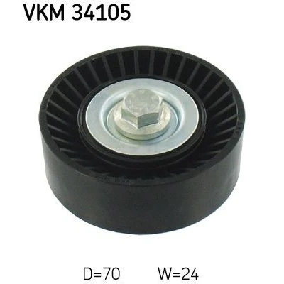 Abbildung von SKF VKM 34105 Umlenkrolle FORD: Focus Mk1 Hatchback, Saloon