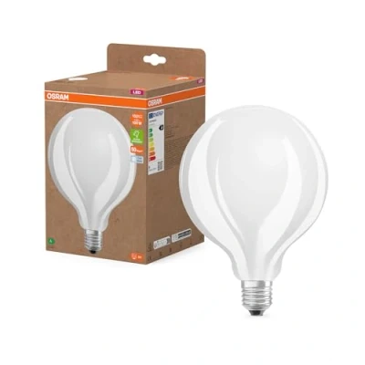 Abbildung von OSRAM LED Leuchtmittel Globe G125 E27 7,2W matt 4.000K