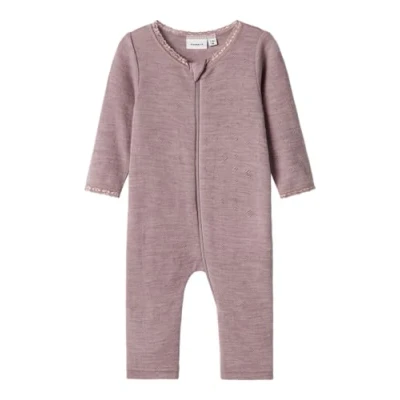 Abbildung von Name it Pyjama für Kinder, Größe: 50, Purple dove