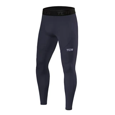 Abbildung von TCA Herren Pro Performancance Leggings, Kompressionshose, Sporthose, Lang Dunkelgrau, L