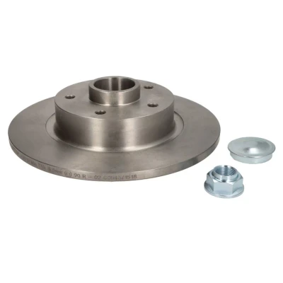 Abbildung von DELPHI BG9132RS Bremsscheibe 274 11 5 voll geölt unbehandelt mit Radlager, ABS Sensorring RENAULT: SCENIC 3, GRAND Fluence