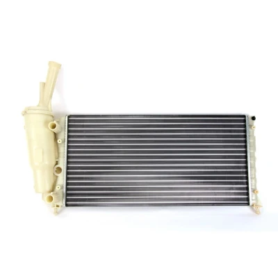 Abbildung von THERMOTEC D7F046TT Kühler, Motorkühlung 322 632 23 Schaltgetriebe Kühlrippen mechanisch gefügt FIAT: Punto I Hatchback, Convertible