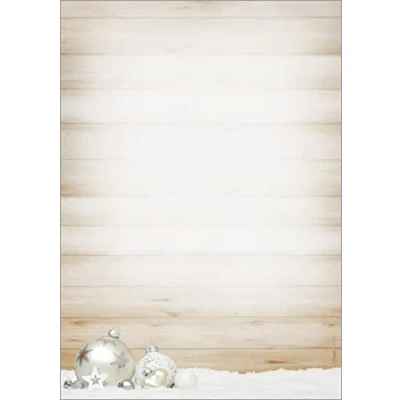 Abbildung von SIGEL DP427 Weihnachts Briefpapier &quot;Cozy Christmas&quot;, DIN A4, 100 Blatt, weihnachtliches Motiv, aus nachhaltigem Papier