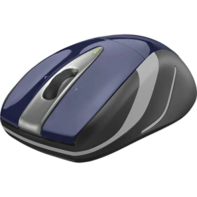 Abbildung von Logitech M525 Funkmaus, kabellos, beidhändig tragbar Maus (beidhändig, optisch, RF Wireless, Blau) (Generalüberholt)