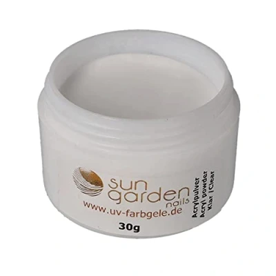 Abbildung von Sun Garden Nails Acrylpulver Klar 30g