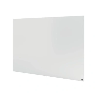 Abbildung von Nobo Infinity Whiteboard, Magnetische Schreibtafel ohne Rahmen, 90 x 60 cm, Direktes Zusammenfügen mehrerer Tafeln möglich, Abwischbare Wandtafel für Büro &amp; Home Office, UV gehärteter Stahl, 1915714