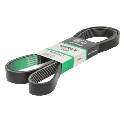 Abbildung von GATES 8PK2523HD Keilrippenriemen 2523 8 Polyester, EPDM (Ethylen Propylen Dien Kautschuk) MERCEDES BENZ: S Class Saloon, Vario Box Body / Estate