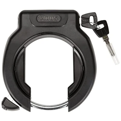 Abbildung von ABUS Rahmenschloss PRO Amparo 4750SL R Fahrradschloss zur Befestigung am Rahmen des Fahrrads 8,5 mm Sicherheitslevel 9 Schwarz