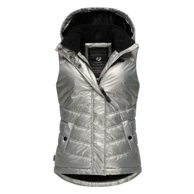 Abbildung von Ragwear Hesty Bling Weste, Damen, Größe: XS, Light grey