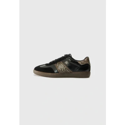 Abbildung von Tamaris Damen 1 23624 43 Sneaker, Black/Snake, 39 EU