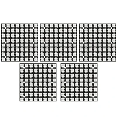Abbildung von AZDelivery 5 x U 64 LED Matrix Panel CJMCU 8x8 Modul kompatibel mit Arduino und Raspberry Pi inklusive E Book!