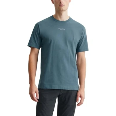 Abbildung von Marc O&#039;Polo Short Sleeve LOGO Tshirt print, Herren, Größe: Small, Storm