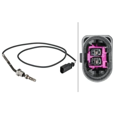 Abbildung von HELLA 6PT 358 181 541 Sensor, Abgastemperatur AUDI: A4 B7 Avant, A6 C6 Saloon