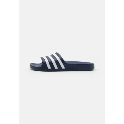 Abbildung von adidas Unisex Adilette Aqua Slides, Dark Blue / Cloud White Blue, 43 EU