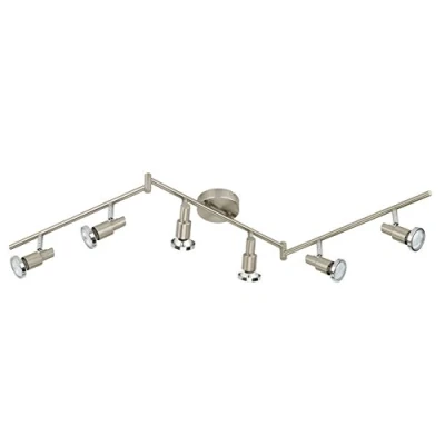 Abbildung von Briloner Leuchten LED Deckenleuchte, 6 dreh &amp; schwenkbare Spot Lights, Decken Lampe, Metall, Strahler inkl. Leuchtmittel à 3 W, Länge: 120 cm