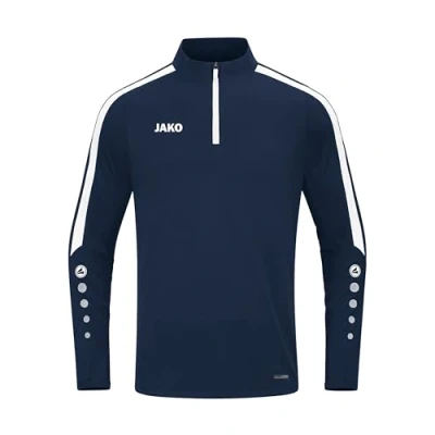 Abbildung von JAKO Ziptop Power Sweatshirt, Herren, Größe: 52/54, Marine