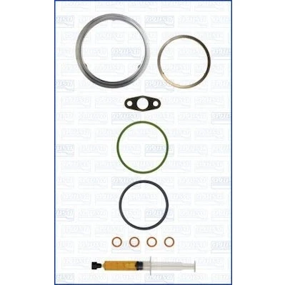 Abbildung von AJUSA JTC12080 Montagesatz, Lader with studs, syringe oil mit Dichtungen Montageanleitung BMW: 3 Saloon