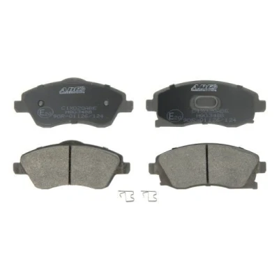 Abbildung von ABE C1X020ABE Bremsbelagsatz Vorderachse inkl. Verschleißwarnkontakt OPEL: Meriva A, Corsa C Hatchback, Combo Box Body / Estate
