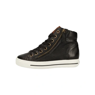 Abbildung von Paul Green Sneaker high, Damen, Größe: 35.5, Schwarz/mittelbraun 027 Schuhe