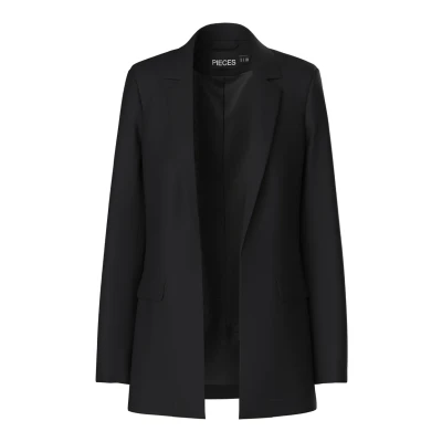 Abbildung von Pieces Pcbossy LS NOOS Kurzmantel, Damen, Größe: Medium, Black