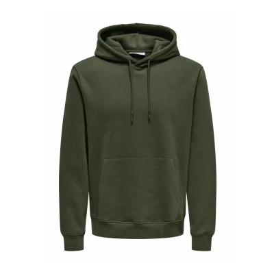 Abbildung von Only &amp; Sons Onsconnor Kapuzenpullover, Herren, Größe: Small, Rosin