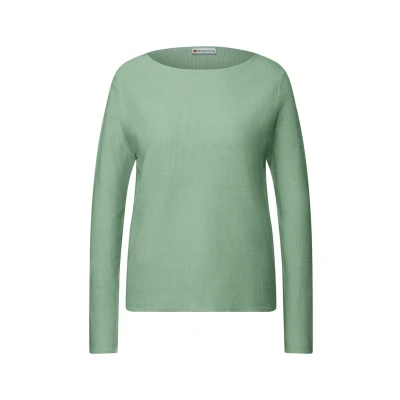 Abbildung von Street One Studio Strickpullover, Damen, Größe: 40, Grün