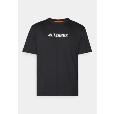 Abbildung von Adidas Terrex Classic LOGO Tshirt print, Herren, Größe: Medium, Black