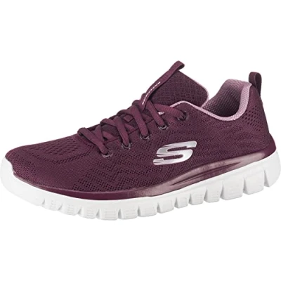 Abbildung von Skechers Sport Womens Graceful GET Connected Sneakers Women Rot, Schuhgröße:39 EU