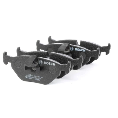 Abbildung von BOSCH 0 986 494 009 Bremsbelagsatz Low Metallic mit Montageanleitung BMW: 5 Saloon, Touring