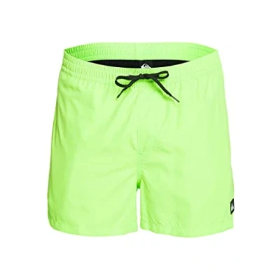 Abbildung von Quiksilver Everyday Volley 15 Badeshorts, Herren, Größe: Medium, Green gecko