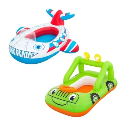 Abbildung von Bestway Lil&#039; Navigator Aufblasbares Auto oder Flugzeug für Kinder, sortiert