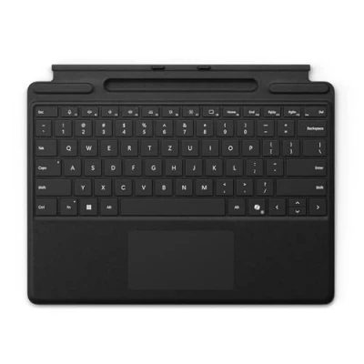 Abbildung von Microsoft Surface Pro Keyboard mit Stiftaufbewahrung Sand QWERTZ kompatibel Copilot+ PC (11. Edition), 9 &amp; 8