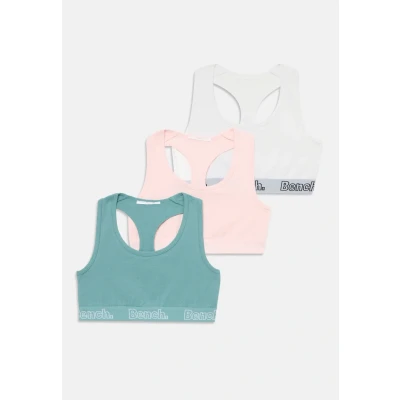 Abbildung von Bench 3 PACK Slip für Kinder, Größe: 134/140, Rosa/weiß