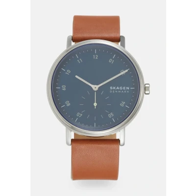 Abbildung von Skagen Kuppel Watch Uhr, Herren, Größe: One Size, Brown