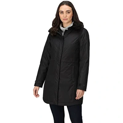 Abbildung von Regatta Damen Renata Jackets Waterproof Insulated, Schwarz, L EU