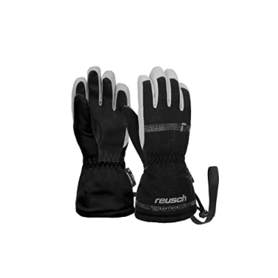Abbildung von Reusch Unisex Baby Maxi R tex Xt wasserdichte Membran, Warme Skihandschuhe Alltagshandschuhe Schnee Schlittenfahren Babyhandschuhe Winter Handschuhe, 7070 Black/Reflective, III
