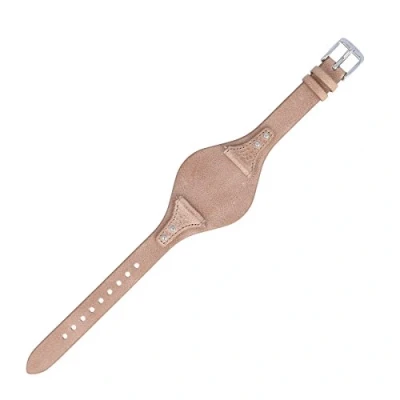 Abbildung von Fossil Uhrenarmband 18 mm Leder Braun ES 3625 LB ES3625, Uhrband, Riemen
