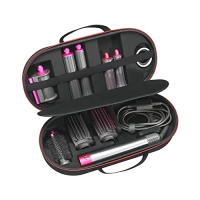 Abbildung von RLSOCO Tasche Für Dyson Airwrap/Neu Airwrap Complete/Complete Long Verschiedene Haartypen und Styles HS05 HS01HS08 Hält 4pcs lang oder kurz Barrel Lila (Nur Fall,Haarstyler ist nicht enthalten)